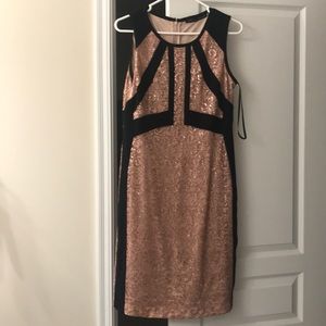 Rose Gold Cocktail Dress